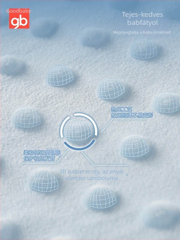 Goodbaby babatakaró újszülötteknek, négy évszakos, anyag: kémiai rost, modern és letisztult stílus