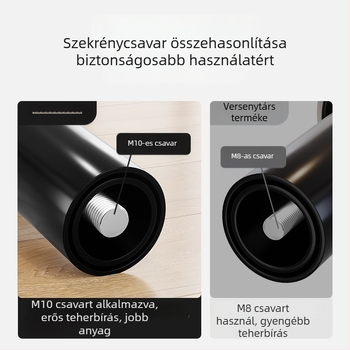 Cosma állítható teleszkópos bútorlábak | univerzális illeszkedés, hideg hengerelt acél, modern minimalist stílus