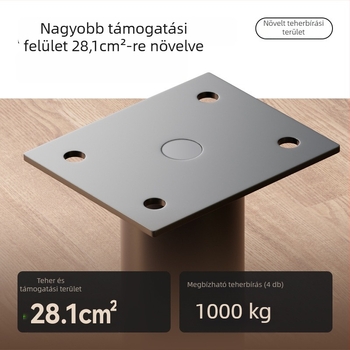 Cosma állítható teleszkópos bútorlábak | univerzális illeszkedés, hideg hengerelt acél, modern minimalist stílus