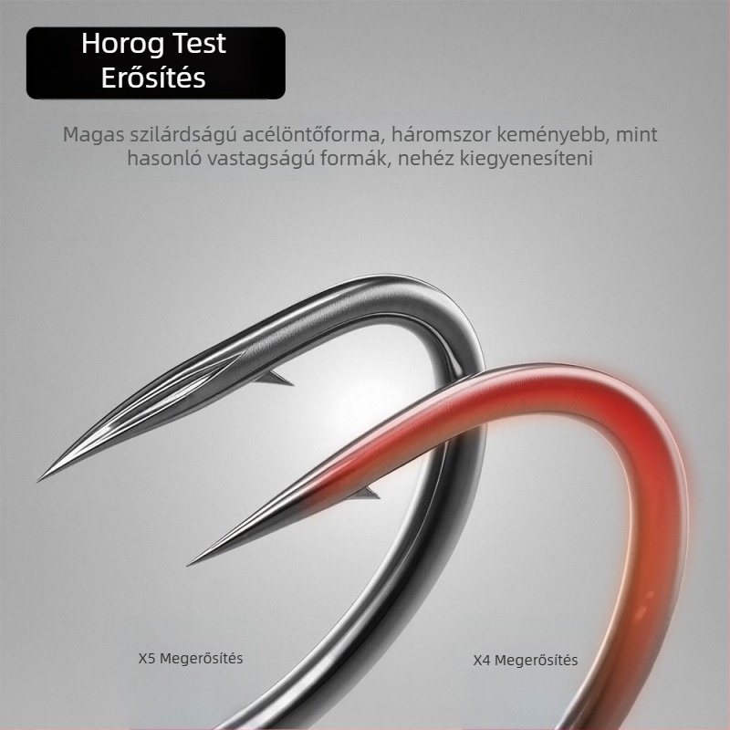 Seelucker ólomfejű horog, tüskékkel, 10 000 darabos csomag, rezervoár-tavakhoz.