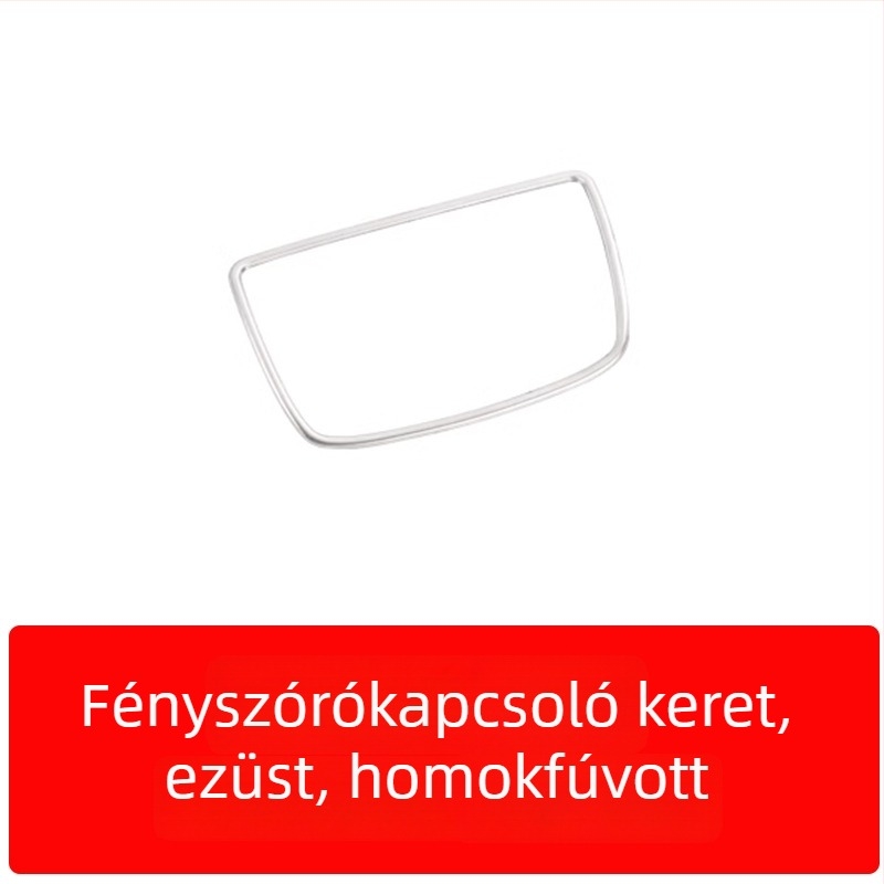 Zhan ke rozsdamentes acél – központi vezérlőpanel keret és belső ajtópanel díszítés Audi A6L/A7 (12-18) – karcolás- és kopásálló