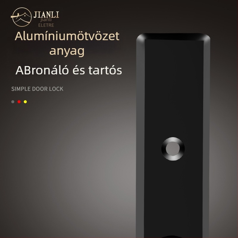 Ajtózáras fogantyú – rozsdamentes acél, felületi szerelés, kulcsos, modell ZBMS-1