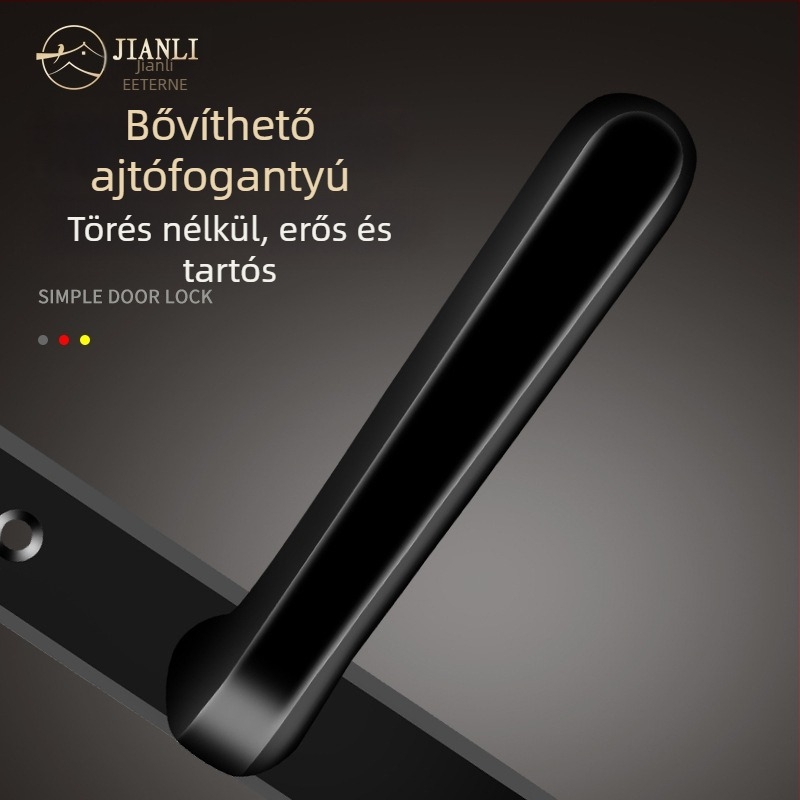 Ajtózáras fogantyú – rozsdamentes acél, felületi szerelés, kulcsos, modell ZBMS-1