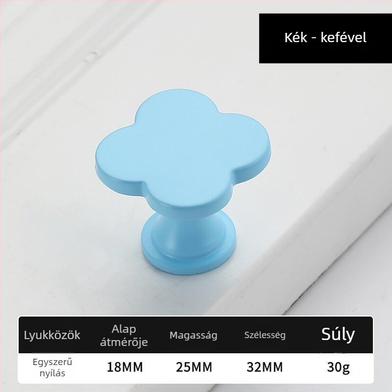Gyerekeknek készült fogantyúk, cinkötvözetből, modell 876, modern minimalist stílus, felületi elektroplatolás, ajtókhoz, szekrényekhez