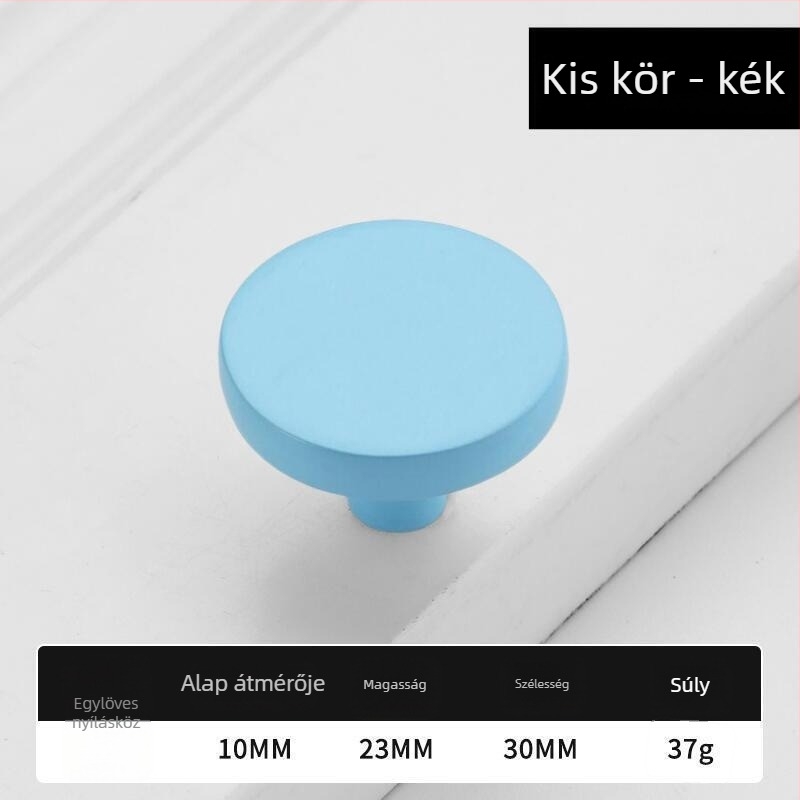 Gyerekeknek készült fogantyúk, cinkötvözetből, modell 876, modern minimalist stílus, felületi elektroplatolás, ajtókhoz, szekrényekhez