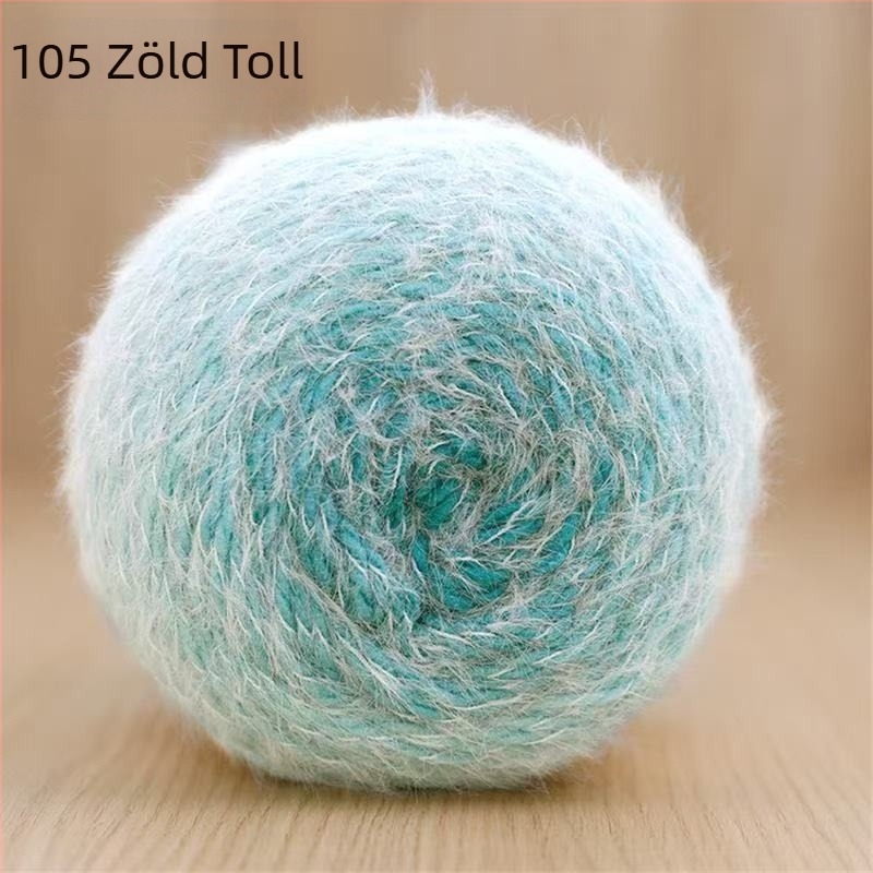 Magic Ball tollas fonal — gradient DIY kézi kötéshez, 7s Worsted, egyetlen szál, Group-Line