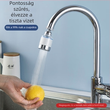 Csaptelep hosszabbító fej, cseppmentes védelemmel és forgó szűrővel - Modell J06, Anyag PS5250, UV-kezelés, Menetes szerelés, Működési hőmérséklet 60°C