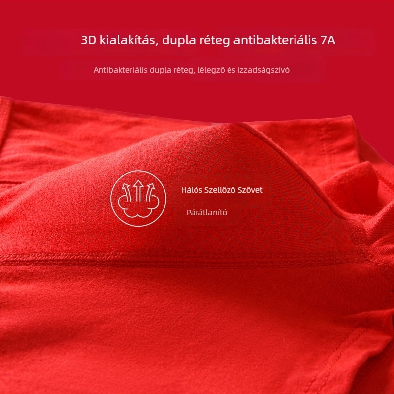 Fiúknak szánt középmagasságú pamut alsónemű, 95% pamut, Biztonsági osztály A, nagyobb gyerekeknek