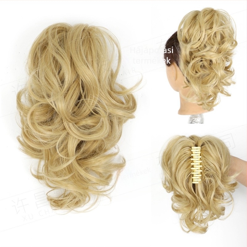 Pt 197 Ponytail paróka klippel — magas hőmérséklet-álló rostok, mechanizmus, nőknek