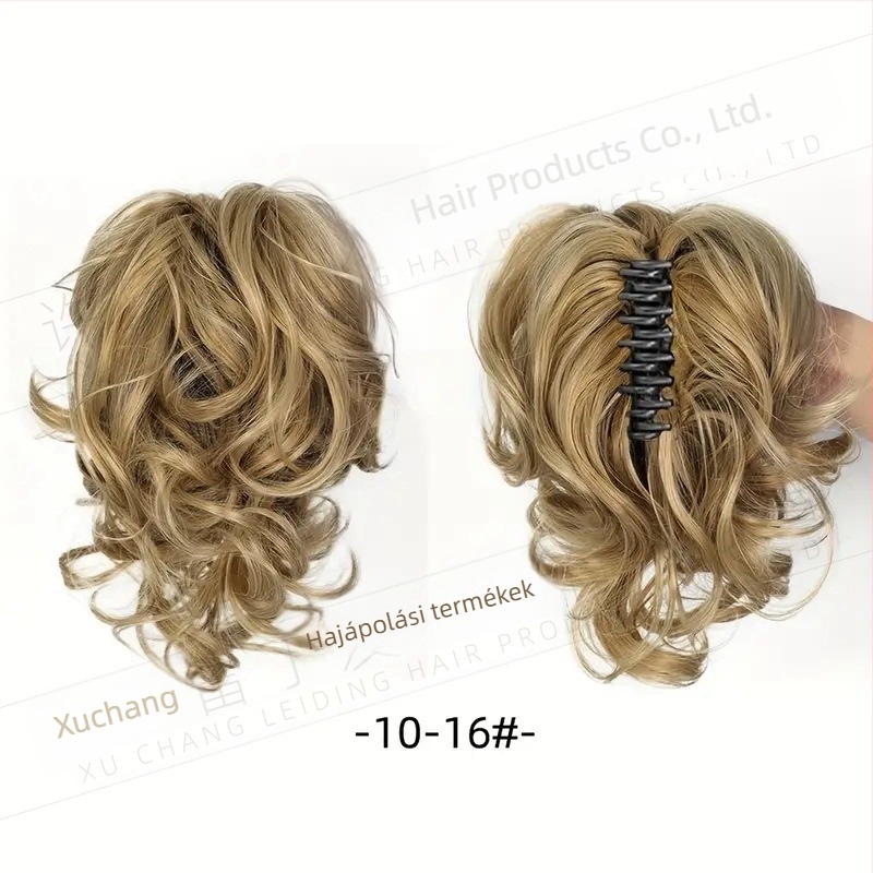 Pt 197 Ponytail paróka klippel — magas hőmérséklet-álló rostok, mechanizmus, nőknek