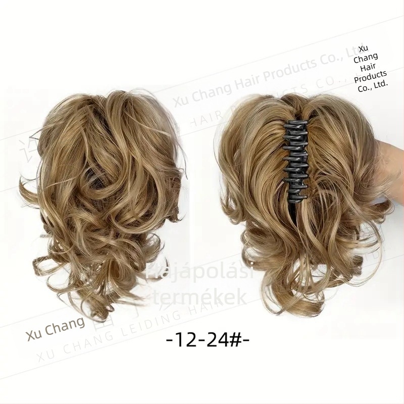 Pt 197 Ponytail paróka klippel — magas hőmérséklet-álló rostok, mechanizmus, nőknek