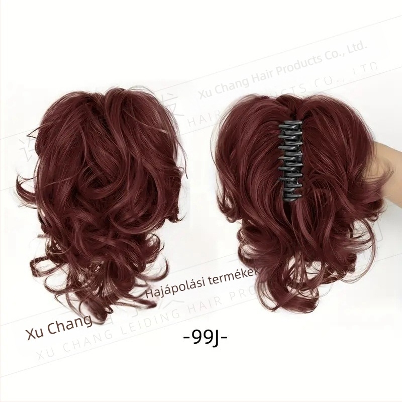 Pt 197 Ponytail paróka klippel — magas hőmérséklet-álló rostok, mechanizmus, nőknek