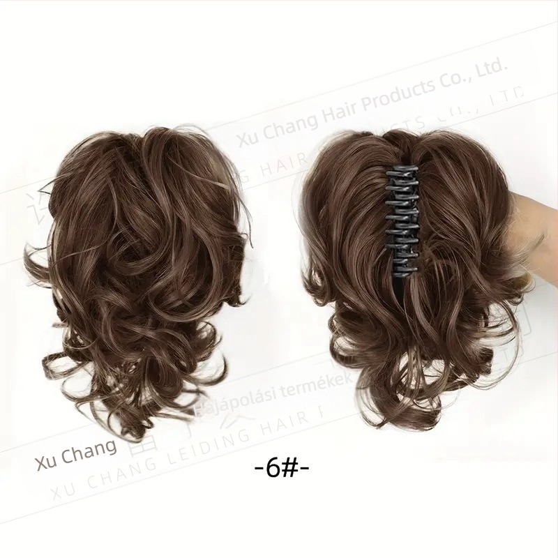 Pt 197 Ponytail paróka klippel — magas hőmérséklet-álló rostok, mechanizmus, nőknek