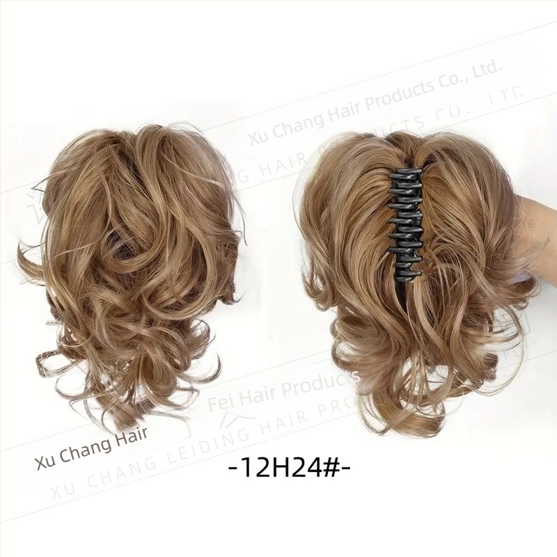 Pt 197 Ponytail paróka klippel — magas hőmérséklet-álló rostok, mechanizmus, nőknek