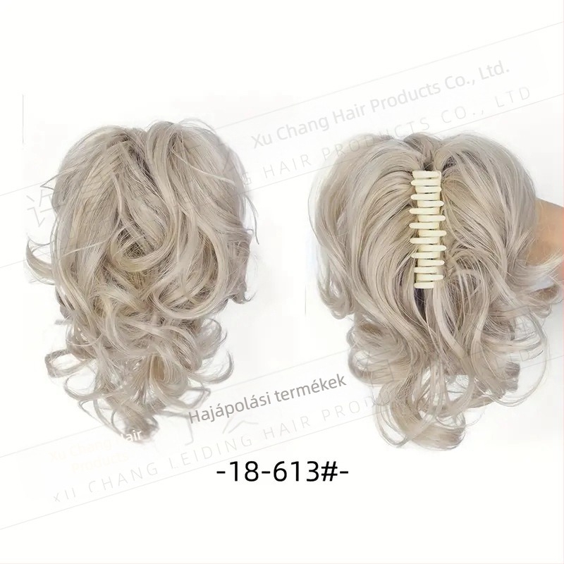 Pt 197 Ponytail paróka klippel — magas hőmérséklet-álló rostok, mechanizmus, nőknek