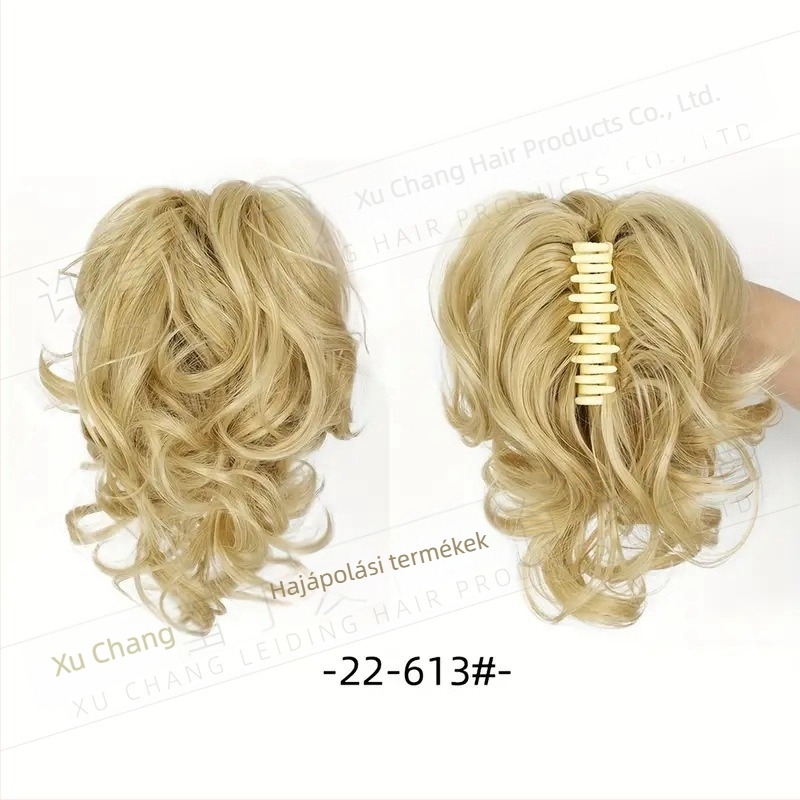 Pt 197 Ponytail paróka klippel — magas hőmérséklet-álló rostok, mechanizmus, nőknek