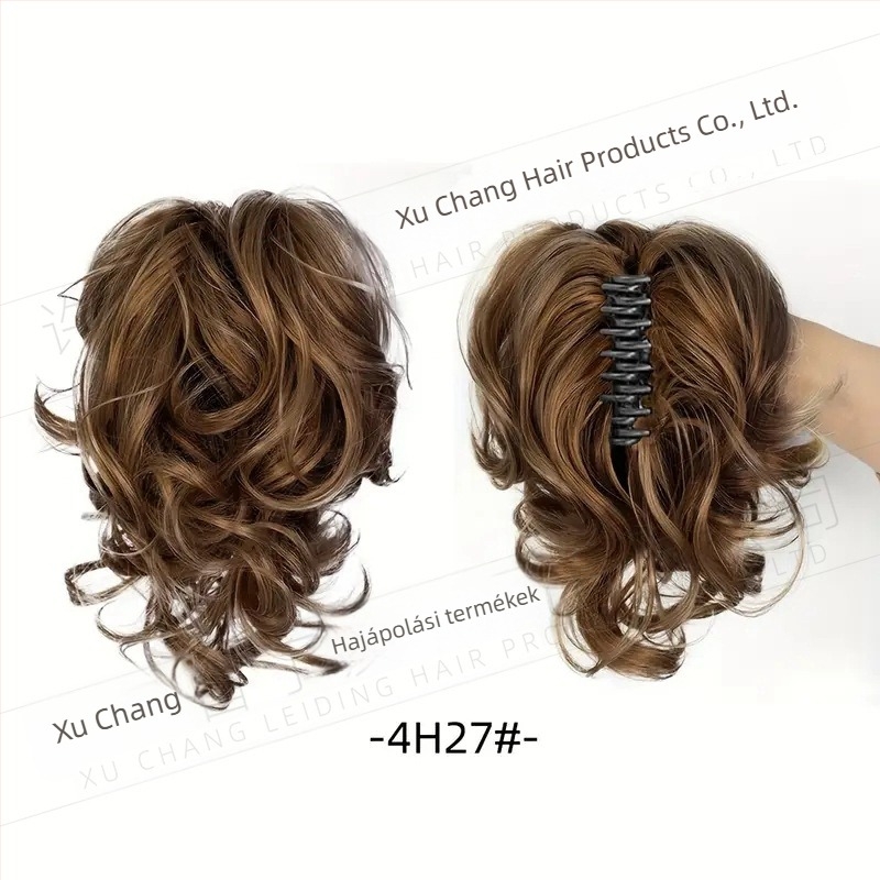 Pt 197 Ponytail paróka klippel — magas hőmérséklet-álló rostok, mechanizmus, nőknek