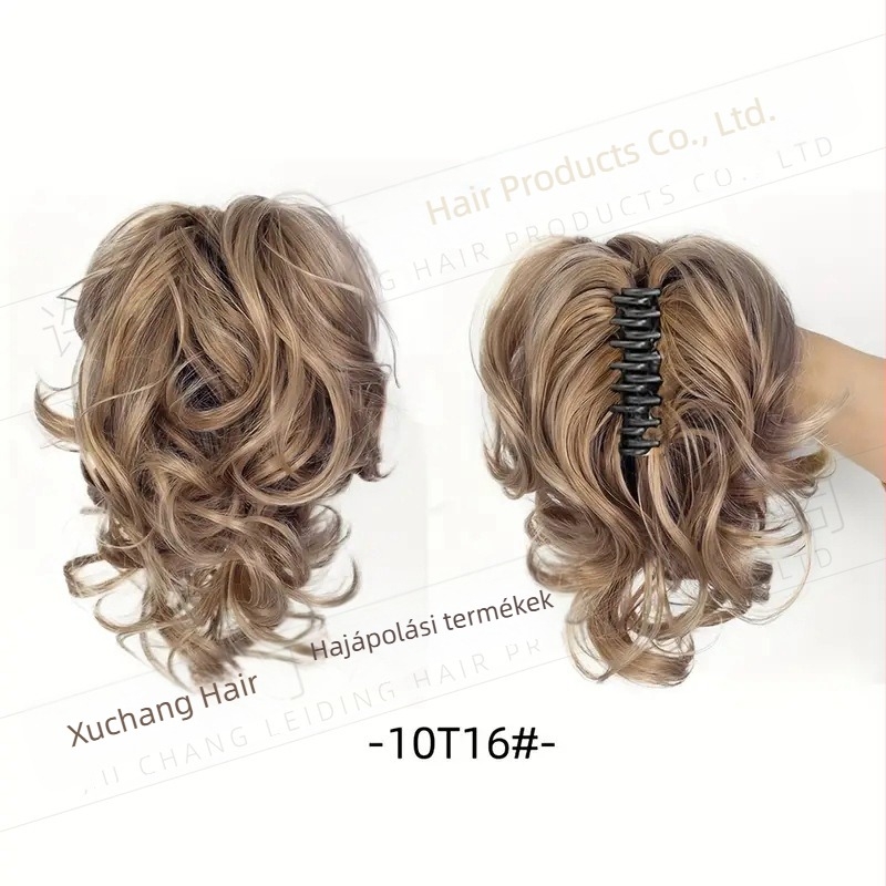 Pt 197 Ponytail paróka klippel — magas hőmérséklet-álló rostok, mechanizmus, nőknek