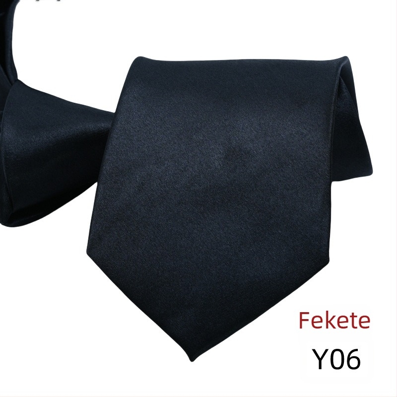 Monokróm nyakkendő rayonból, uniszex/üzleti stílus, bélés: keverék