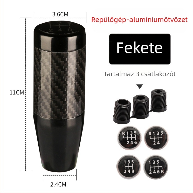 Fa sebességváltó-gomb fa textúrájú, kör alakú golyóval manuális váltóhoz (Modell: Wood grain ball gear head; Márka: Powerful manufacturer; OEM: Original factory)