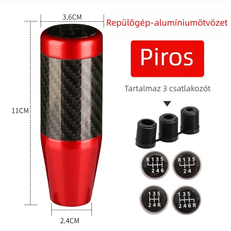 Fa sebességváltó-gomb fa textúrájú, kör alakú golyóval manuális váltóhoz (Modell: Wood grain ball gear head; Márka: Powerful manufacturer; OEM: Original factory)