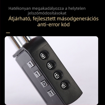 Numerikus zár acélhuzalos kötéllal, aranyozott bevonattal, modern minimális stílus – alkalmas diákszobai szekrényekhez, utazótáskákhoz és laptop-táskákhoz (különböző modellek)