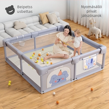 Betides Baba játszókerítés és mászó matrac – beltéri biztonsági korlát babáknak