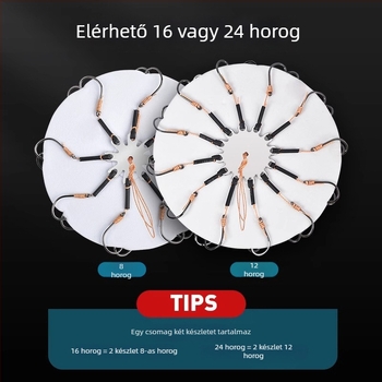 Robbanó horog horgászathoz, 1-es, patakhoz — Flip Hook