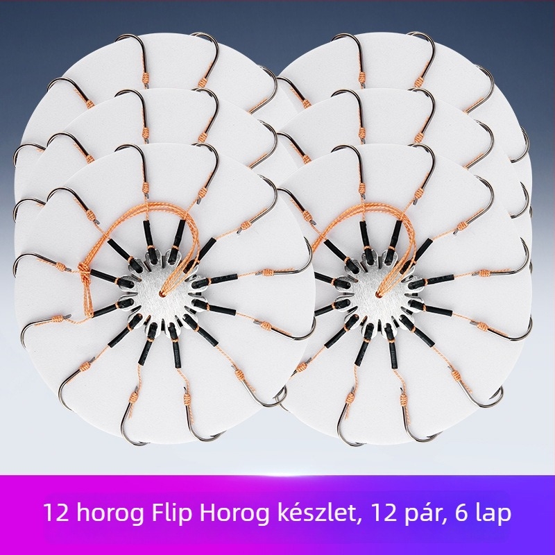 Robbanó horog horgászathoz, 1-es, patakhoz — Flip Hook