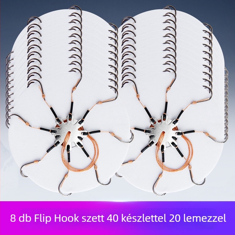 Robbanó horog horgászathoz, 1-es, patakhoz — Flip Hook