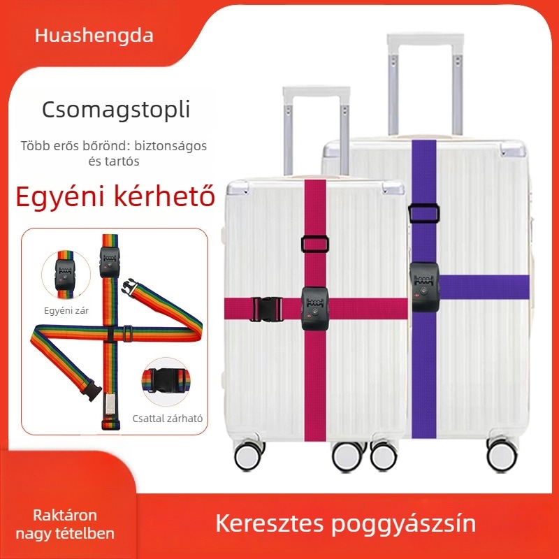 Huashengda polipropilén utazótáska pánt – lopás elleni, táskákhoz való kiegészítő