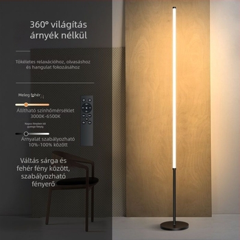 Földi lámpa – LED, 15–20W, 36V alatt, vas lámpabúra, PVC test, egyszerű skandináv stílus