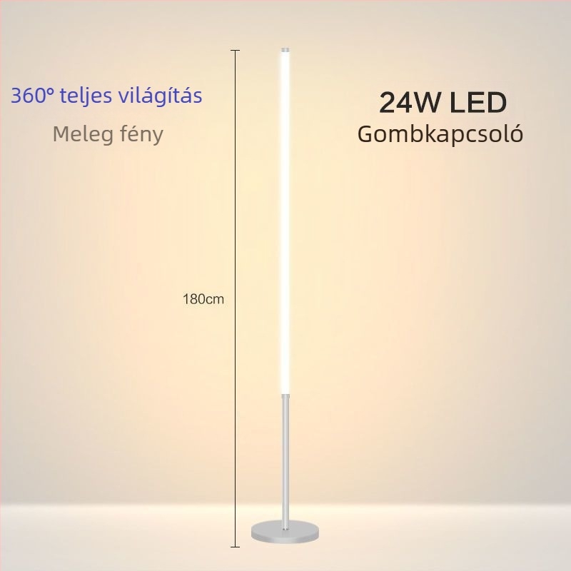 Földi lámpa – LED, 15–20W, 36V alatt, vas lámpabúra, PVC test, egyszerű skandináv stílus