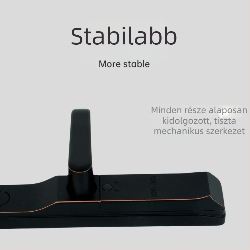 Villa előkert kapu – kétoldalas mechanikus jelszavas zár, OL4055, cinkötvözet, mechanikus típus, 80×80 rúd vastagság, biztonsági ajtókhoz.