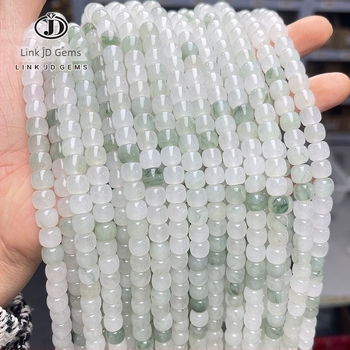 Jáde gyöngyök, polírozott, alma alakú, Jingde márka, kiegészítők