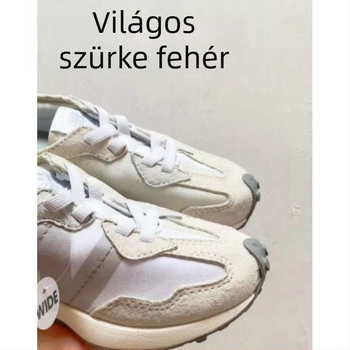 Gyerekeknek készült futócipő elasztikus pánttal; velúr felsőrész; gumírozott talp; csúszásmentes; 4–16 évesek