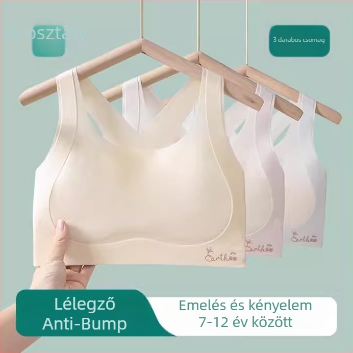 Fiatal lányok fejlődési sportmelltartója – Első szakasz, 8 év feletti gyermekeknek, 140 cm feletti magassággal, minden szezonra, nylon és akril szál