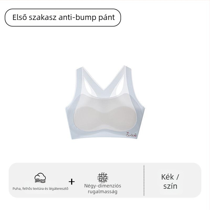 Fiatal lányok fejlődési sportmelltartója – Első szakasz, 8 év feletti gyermekeknek, 140 cm feletti magassággal, minden szezonra, nylon és akril szál