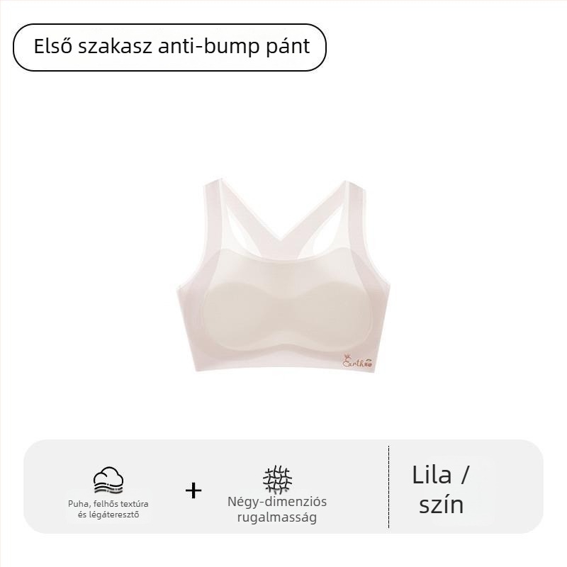 Fiatal lányok fejlődési sportmelltartója – Első szakasz, 8 év feletti gyermekeknek, 140 cm feletti magassággal, minden szezonra, nylon és akril szál