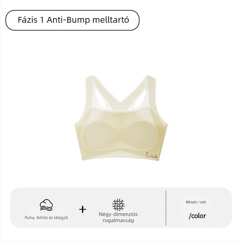 Fiatal lányok fejlődési sportmelltartója – Első szakasz, 8 év feletti gyermekeknek, 140 cm feletti magassággal, minden szezonra, nylon és akril szál