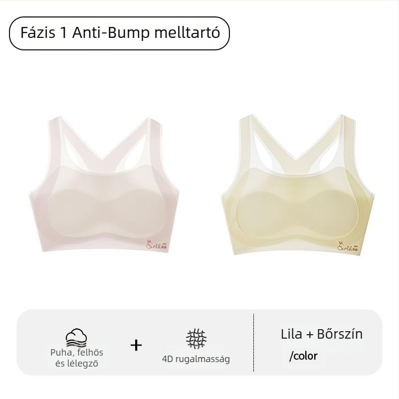 Fiatal lányok fejlődési sportmelltartója – Első szakasz, 8 év feletti gyermekeknek, 140 cm feletti magassággal, minden szezonra, nylon és akril szál