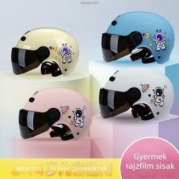Gyermek rally sisak — nyár, napvédelem, TCO99 tanúsítva