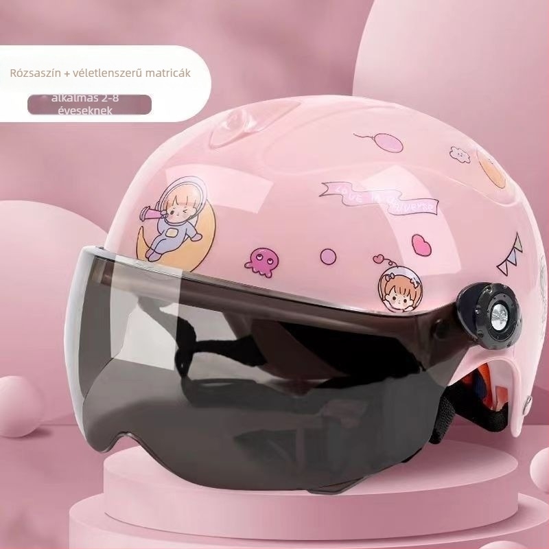 Gyermek rally sisak — nyár, napvédelem, TCO99 tanúsítva