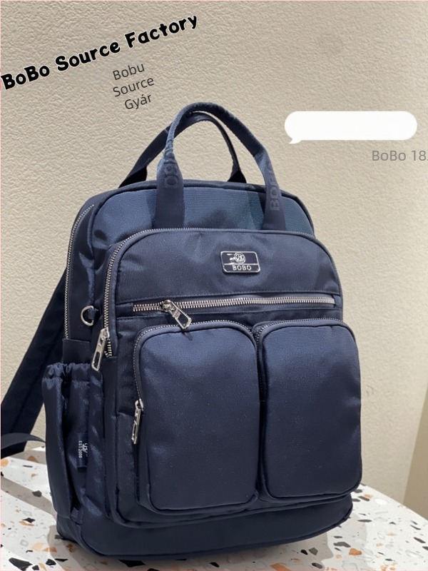 Női városi hátizsák: könnyű, Oxford szövetből; vízálló; laptop rekesz; több zseb; nylon bélés.