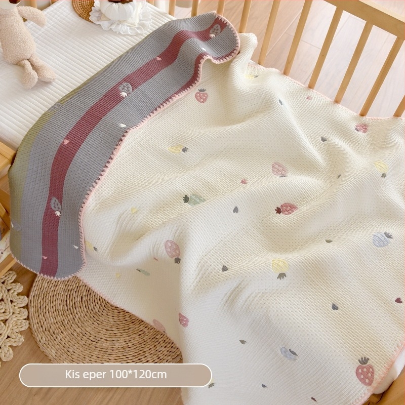 Csecsemő takaró minden évszakhoz, 100% pamut, INS-stílus, újszülöttek és 6 éves kor közötti gyermekek számára, súly 500-800 g