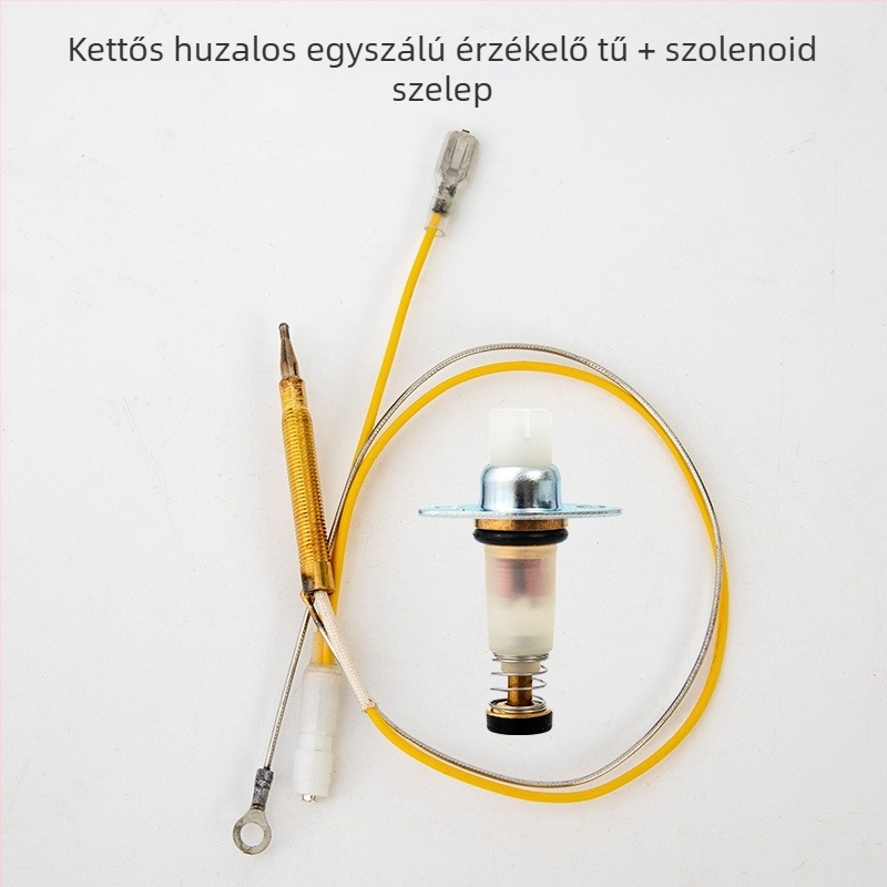 Réz tű termoszenzoros szenzor-szonda – elektromágneses szeleptest, modern egyszerű dizájn, tanúsítvány nélkül