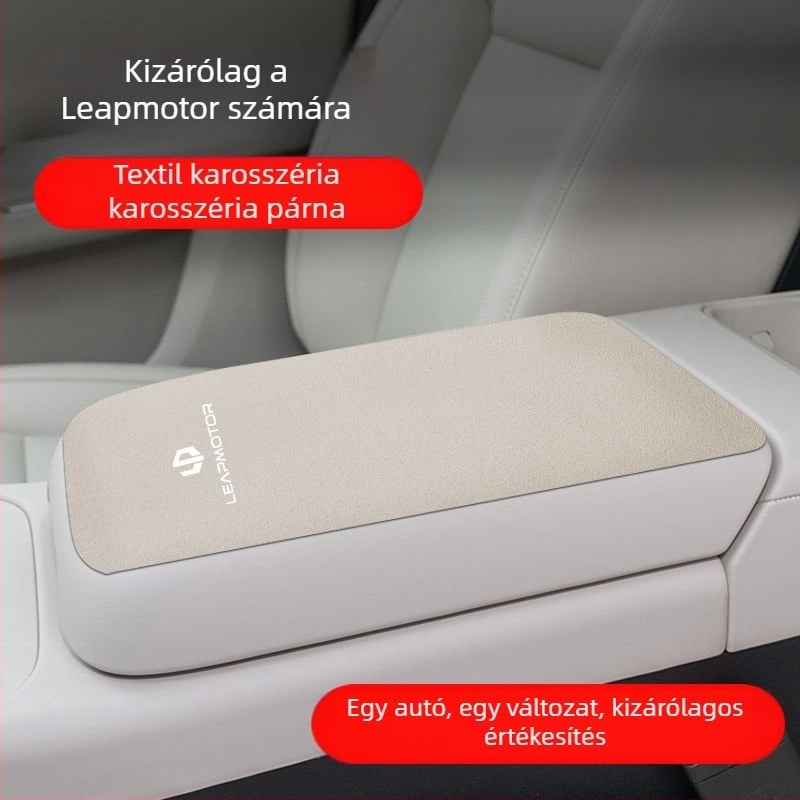 Luochi velúr belső autóközépső kartámasz párna készlet Zero Run C16/C11/C01/C10-hez | Személyre szabás elérhető