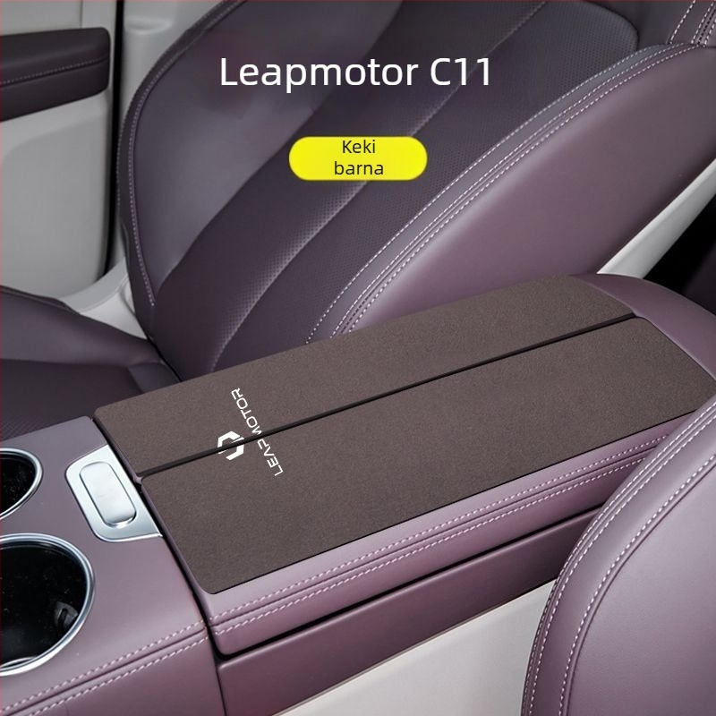 Luochi velúr belső autóközépső kartámasz párna készlet Zero Run C16/C11/C01/C10-hez | Személyre szabás elérhető