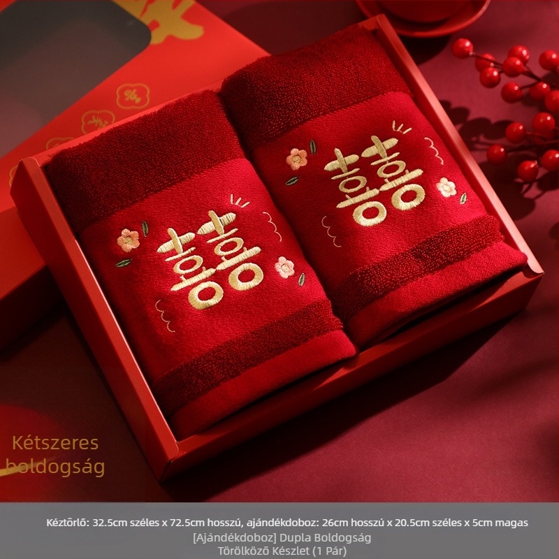 Esküvői mosdó készlet — 201 rozsdamentes acél, Fei Xun Fei márka, esküvői dekoráció, nyomtatott minta Happy word