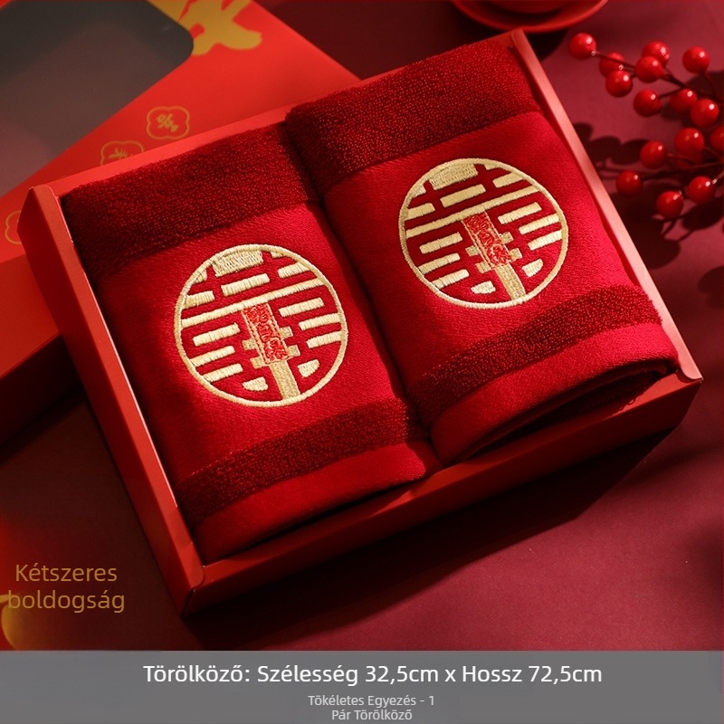 Esküvői mosdó készlet — 201 rozsdamentes acél, Fei Xun Fei márka, esküvői dekoráció, nyomtatott minta Happy word